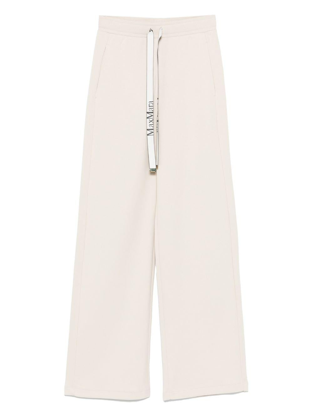 Pantaloni In Jersey Double SMMBALI 001 ECRU S MAX MARA