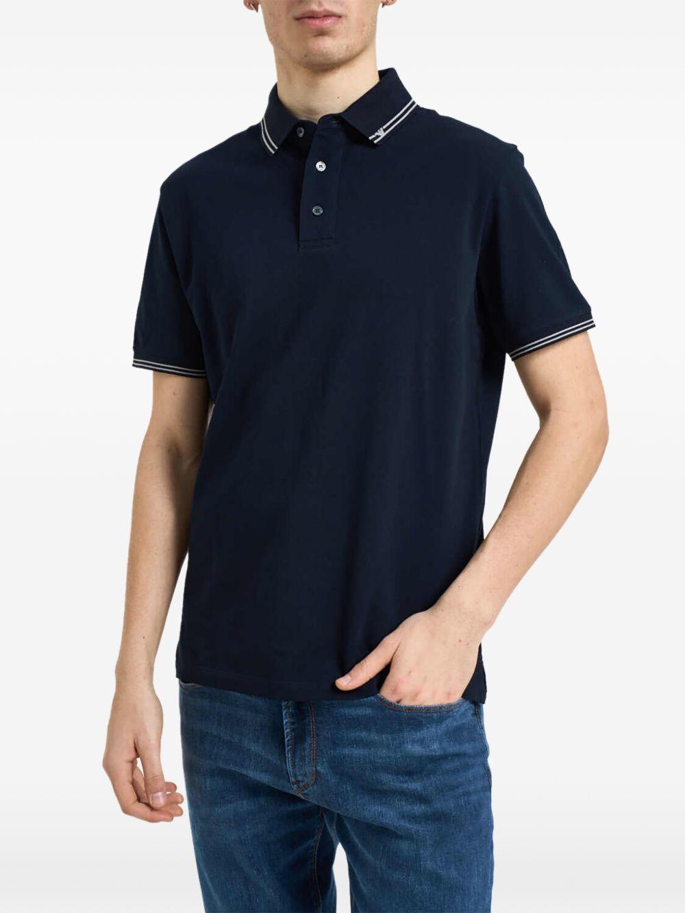 Polo In Jersey Di Cotone Elastan EM005842AF12955 UB118 EMPORIO ARMANI