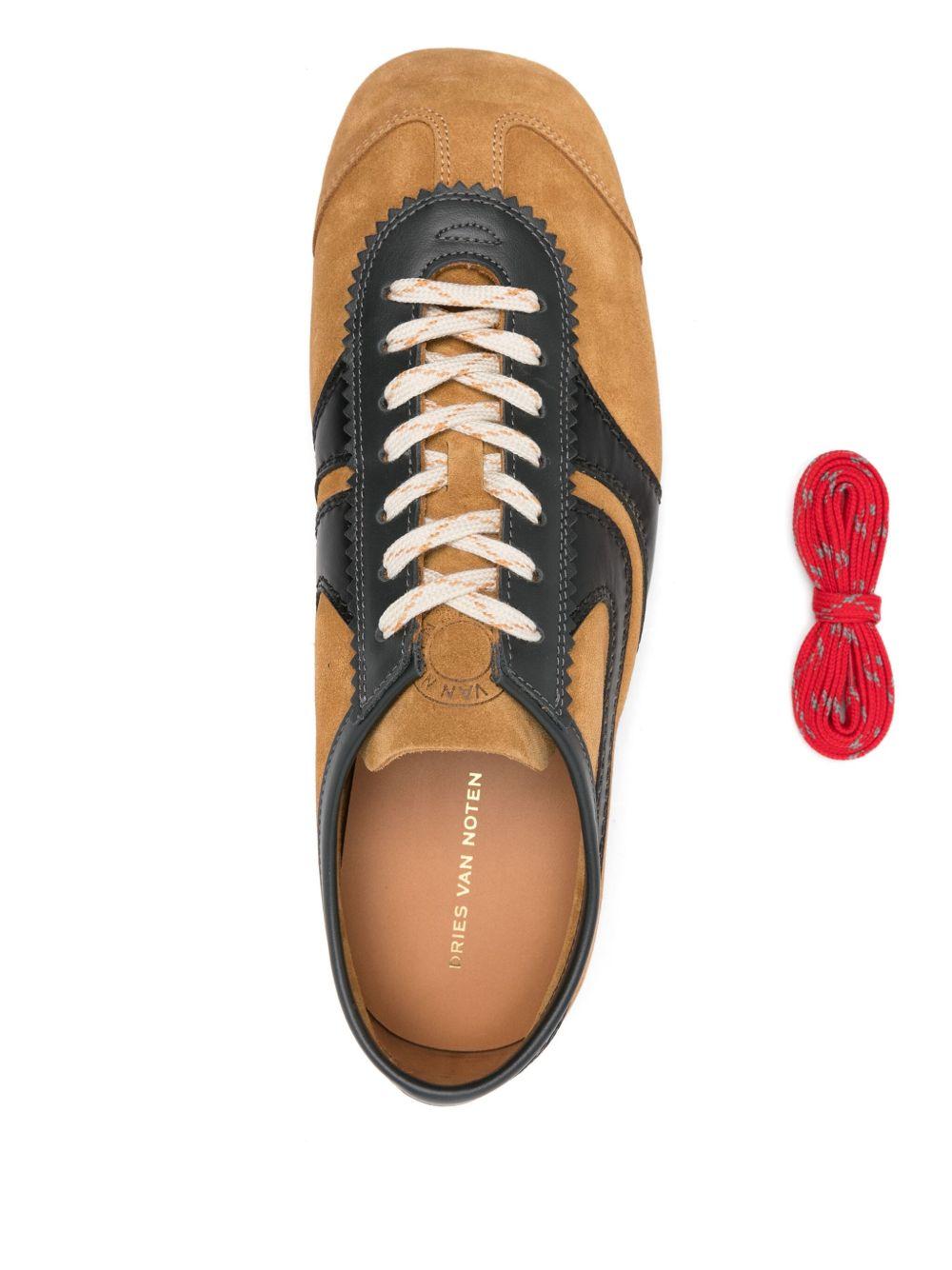 Suede Sneakers MS2521503 103 BEIGE DRIES VAN NOTEN