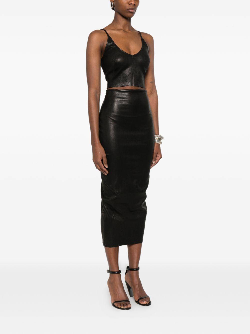 Dirt Pillar RP01F6345LSV 09 BLACK RICK OWENS