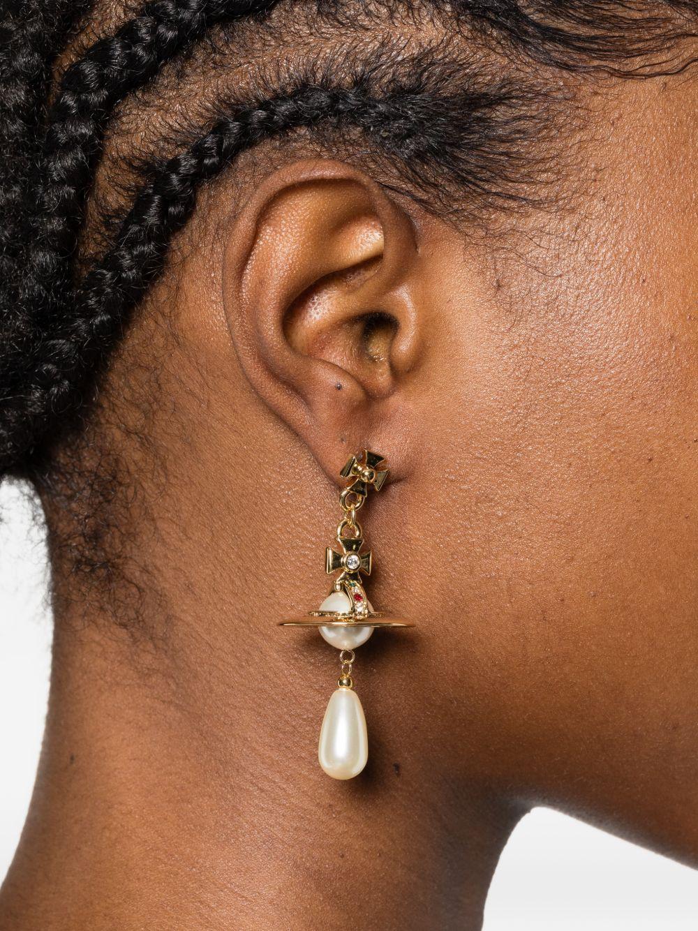 Pearl Drop Earrings 6202003402R118CNGOLD PEARL GOLD PEARL VIVIENNE WESTWOOD