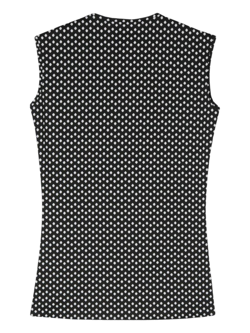 FW24N26 JERSEY BIANCO E NERO SAPIO