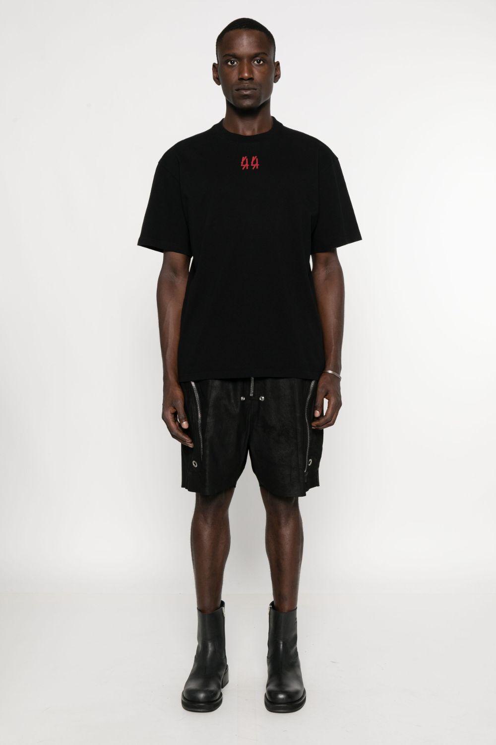 Classic Tee B0030556FA582 P682 BLACK + RED 44 LABEL GROUP