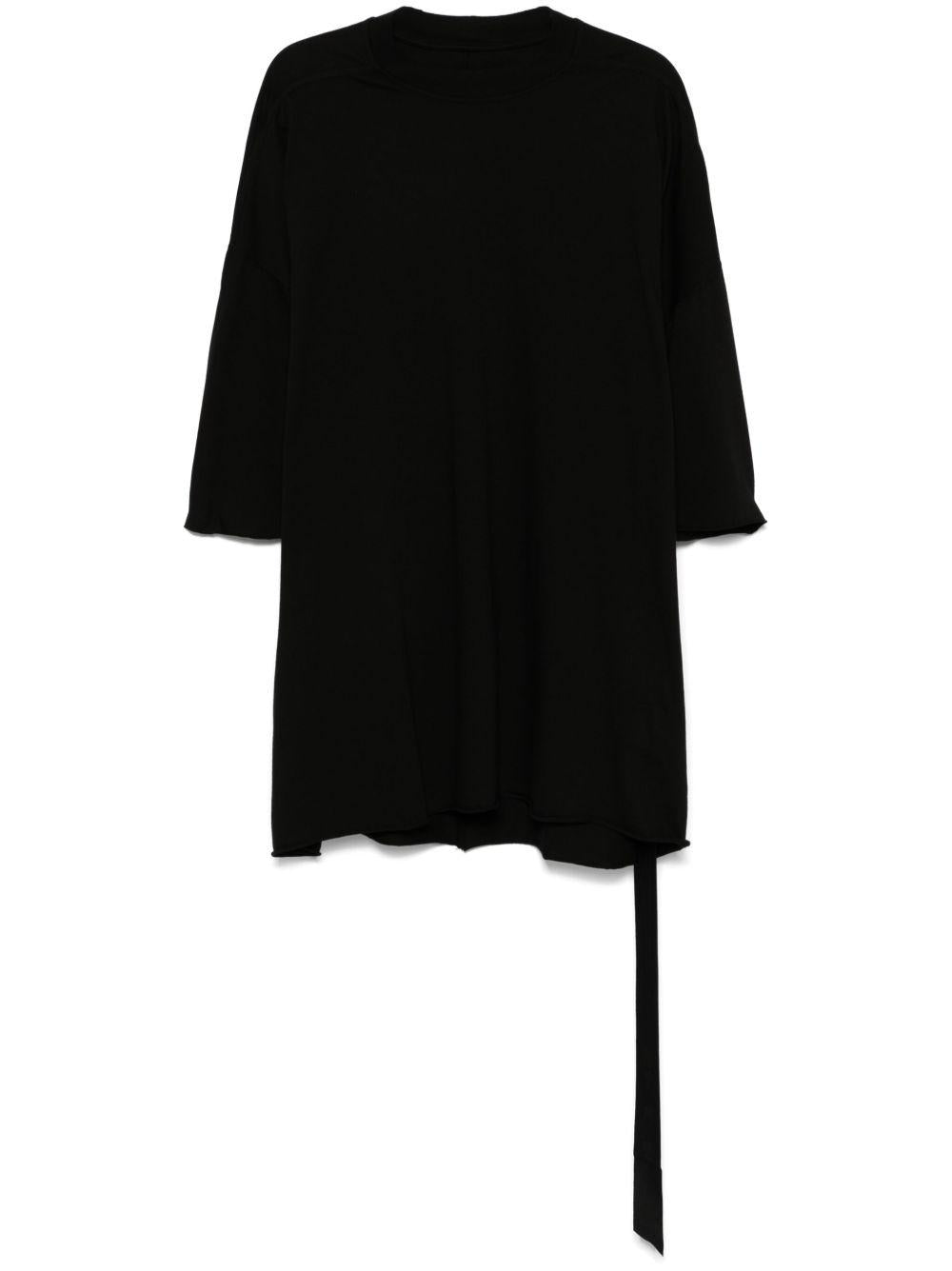 Tommy T T-shirt DU01E3259RN 09 BLACK RICK OWENS DRKSHDW