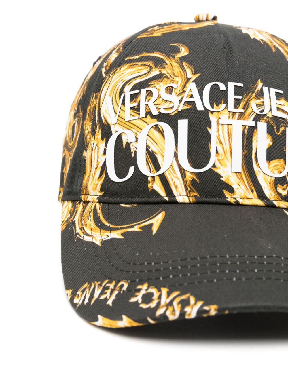 77GAZK10ZG294 G89 BLACK GOLD VERSACE JEANS COUTURE