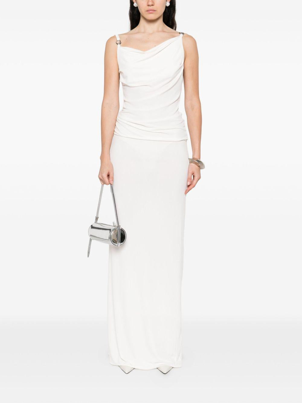 Logo Dress COPR205F5022 WHITE COPERNI