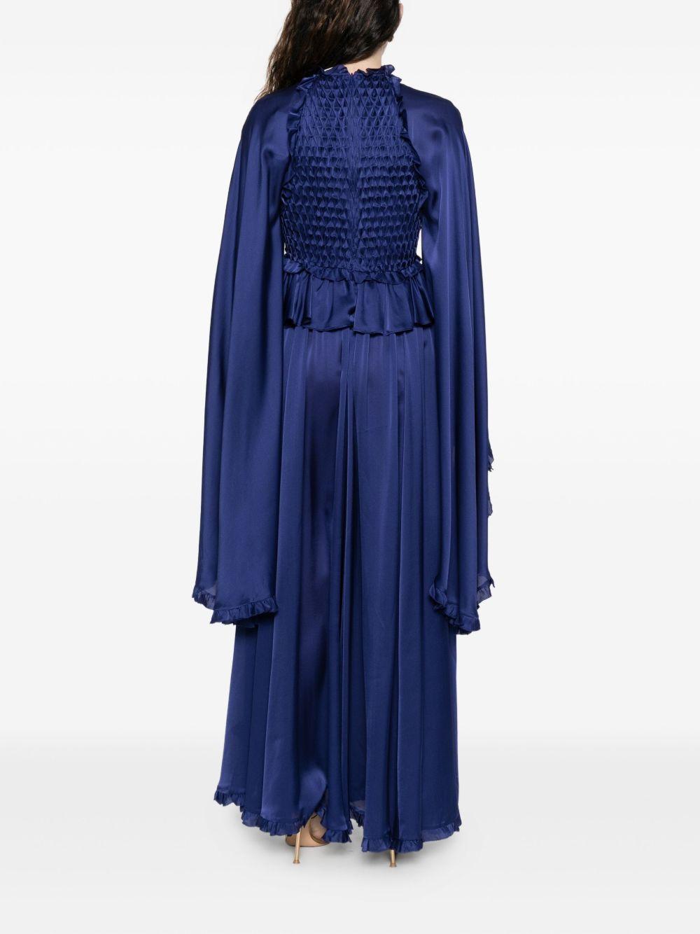 Abito Fluido Hypnotic 6219DF251 ROYAL BLUE ZIMMERMANN