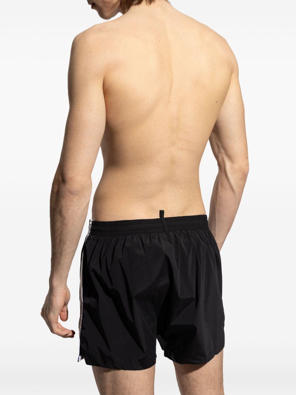 Swim boxer midi D7B646140 001 BLACK DSQUARED2