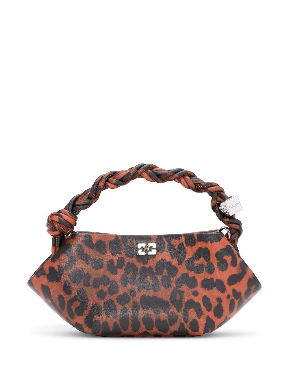 Red Leopard Mini GANNI Bou Bag A6628 474 RACING RED GANNI