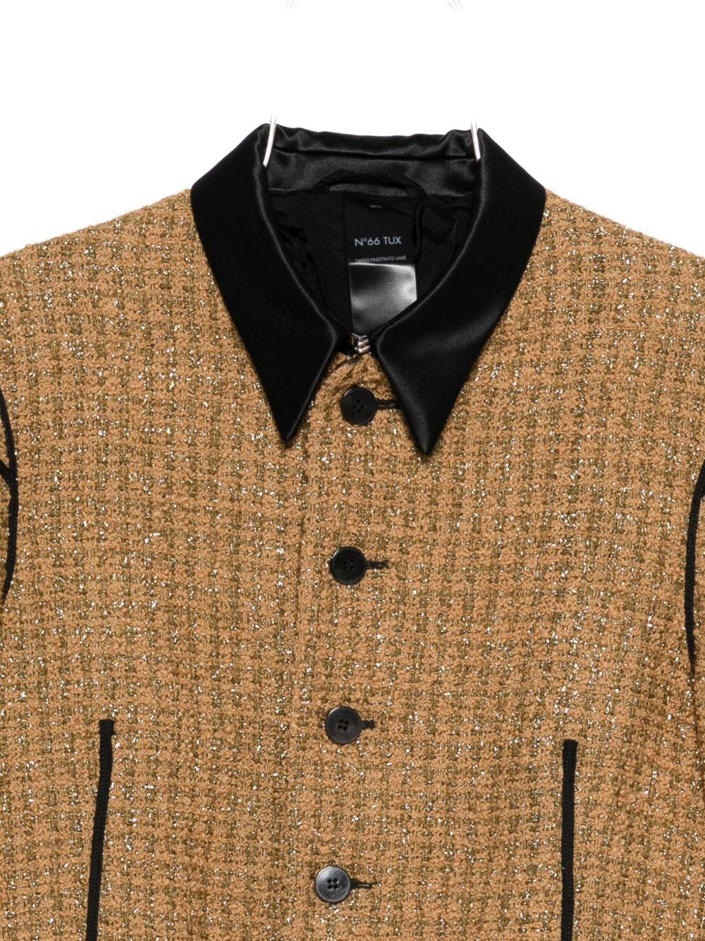 FW25N66 TWEED FINESTRATO LAME SAPIO