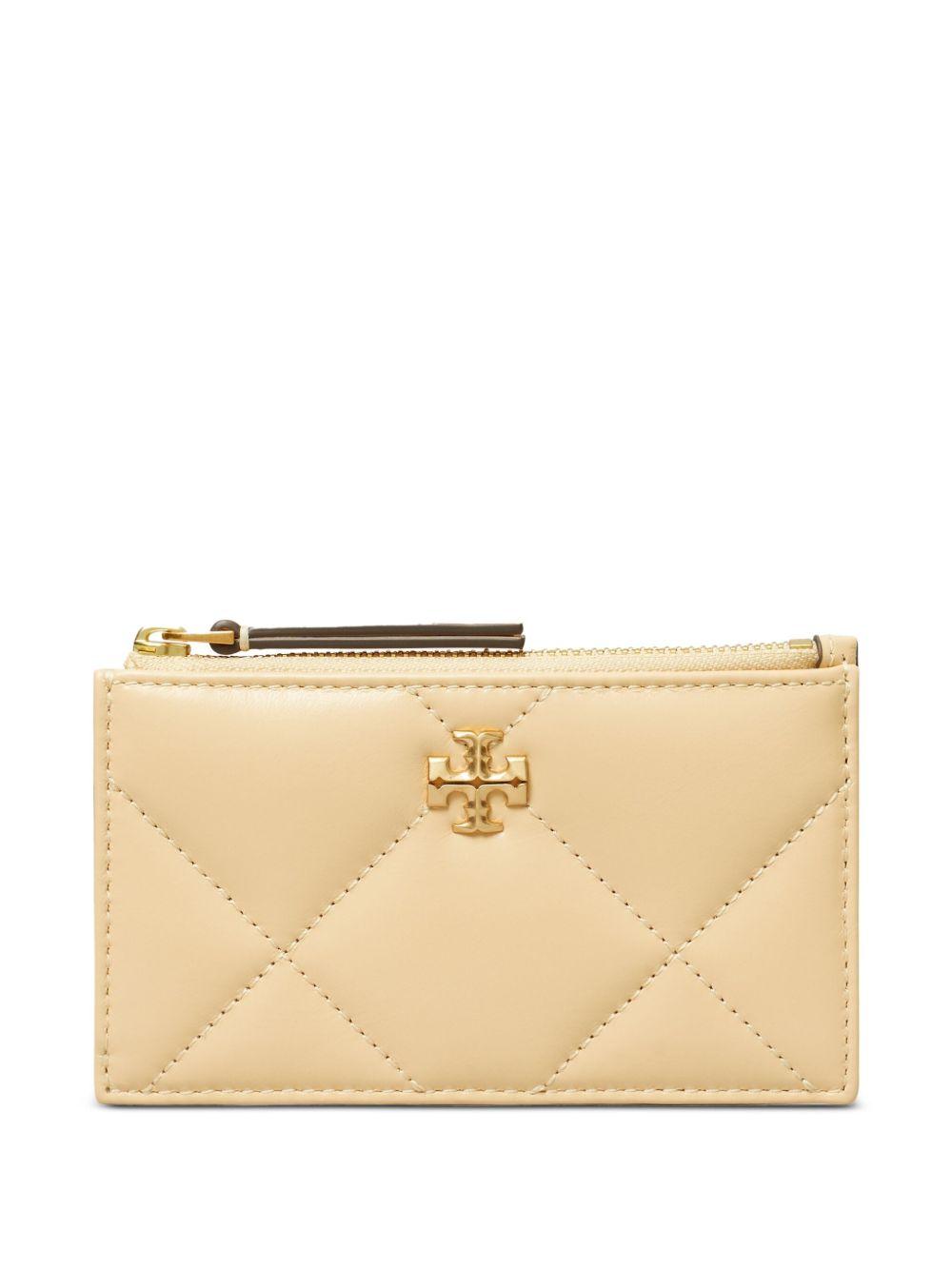 Portafoglio Kira trapuntato 158629 700 VANILLA TORY BURCH