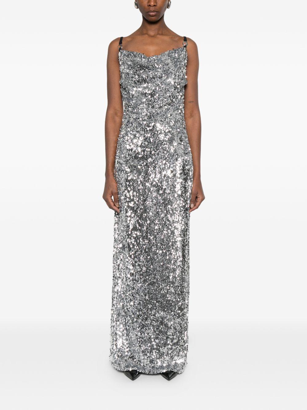 Logo Dress COPR205F3063 SILVER COPERNI