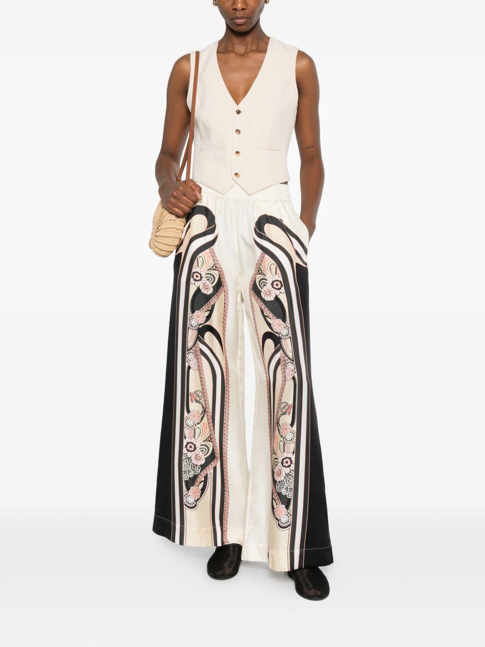 Palazzo Pants TRO0026SIL006AMB03 PI02 AMBROSIA PLACEE LA DOUBLEJ
