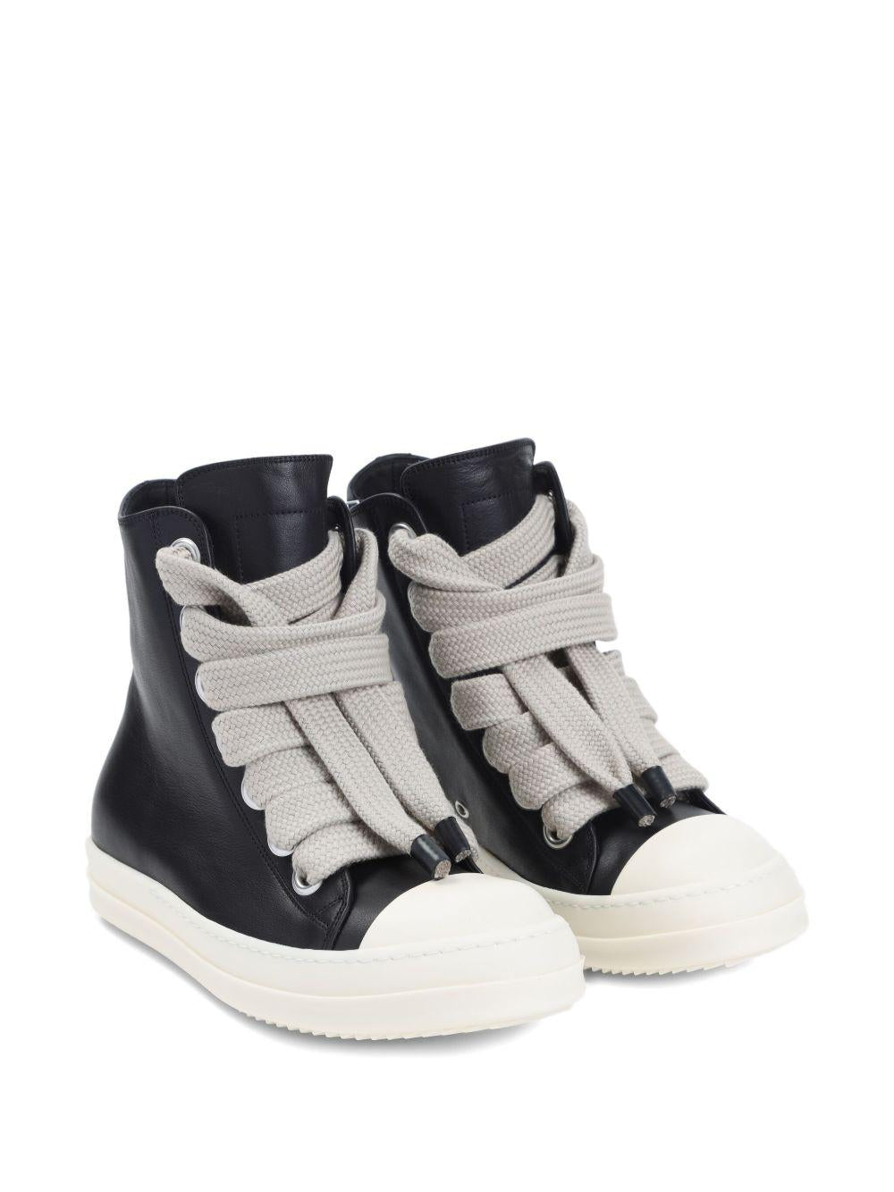 Concordians Jumbolace Sneakers RU02E1892LCOW2 911 BLACK WHITE RICK OWENS