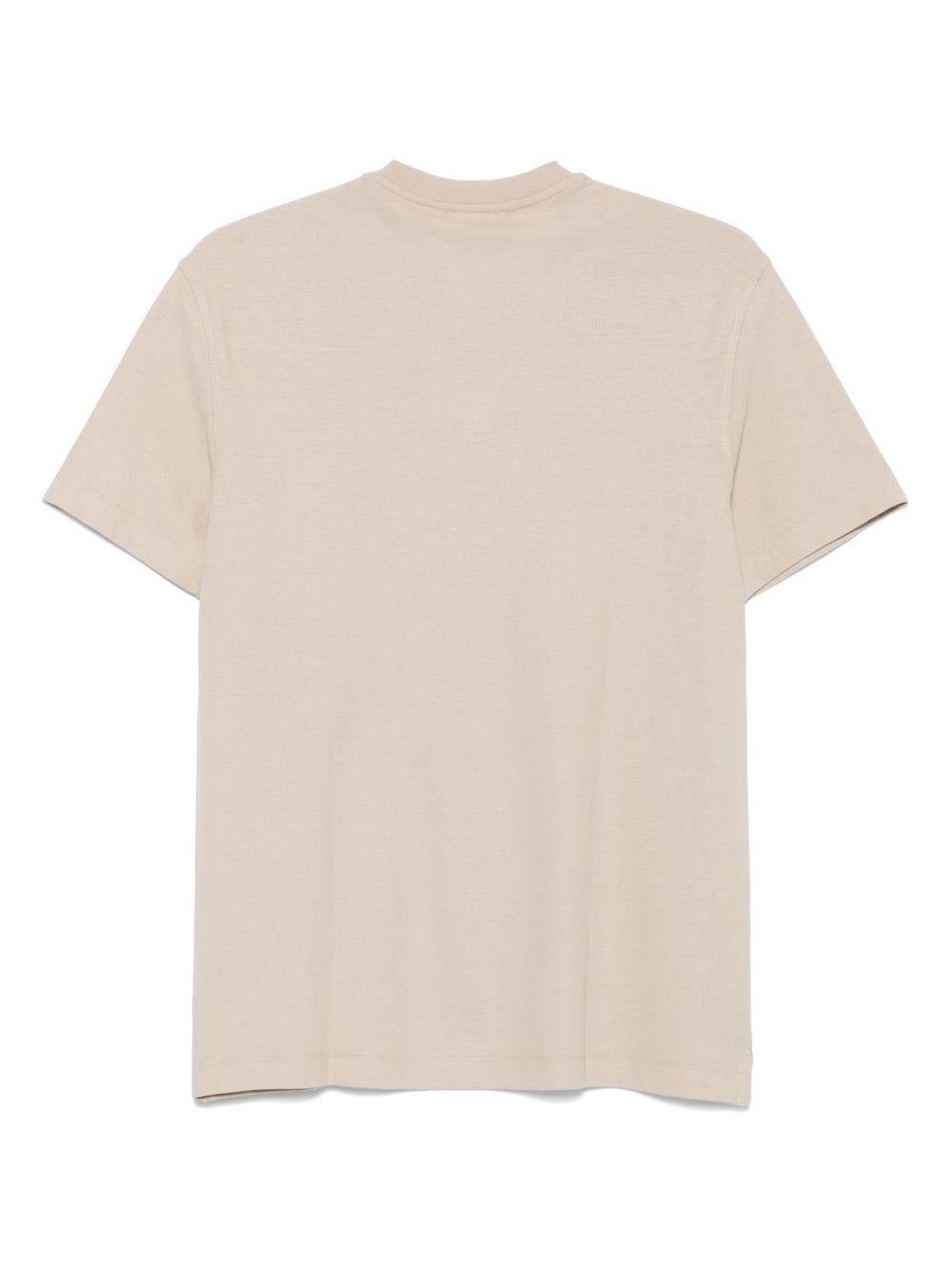 T-shirt in cotone WKISSMW812100800830081100F BEIGE KIRED