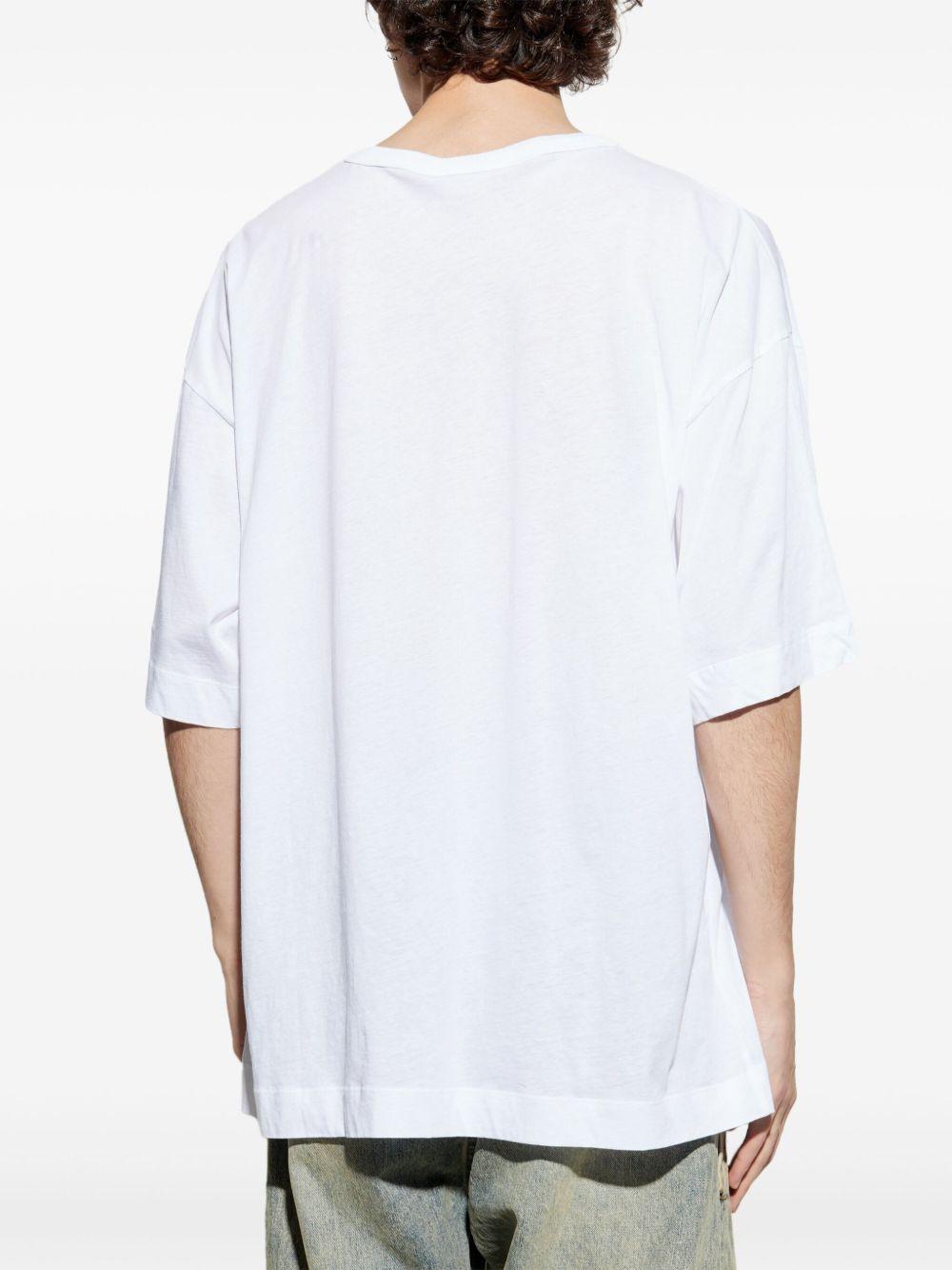White Logo Graphic T-shirt 2510211411608 1 WHITE DRIES VAN NOTEN