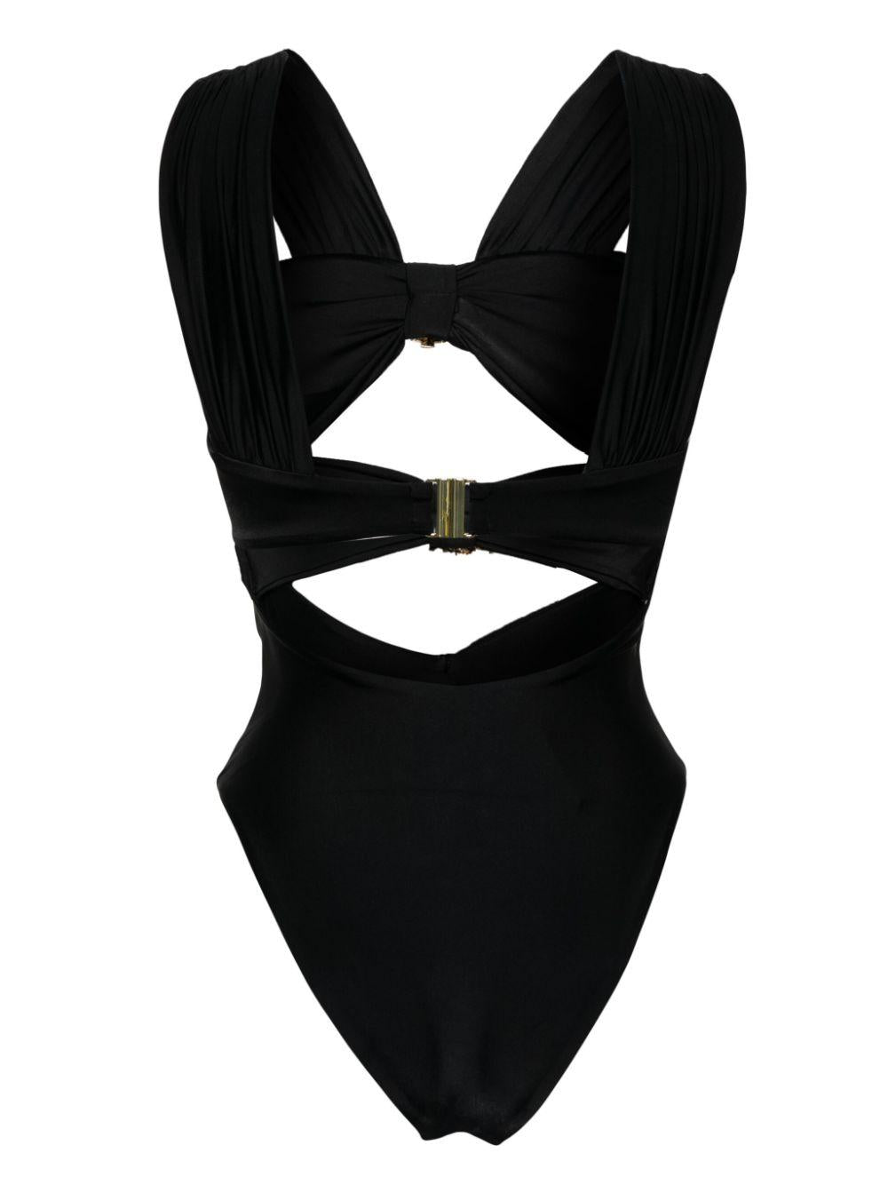 RS24605B BLACK SELF-PORTRAIT