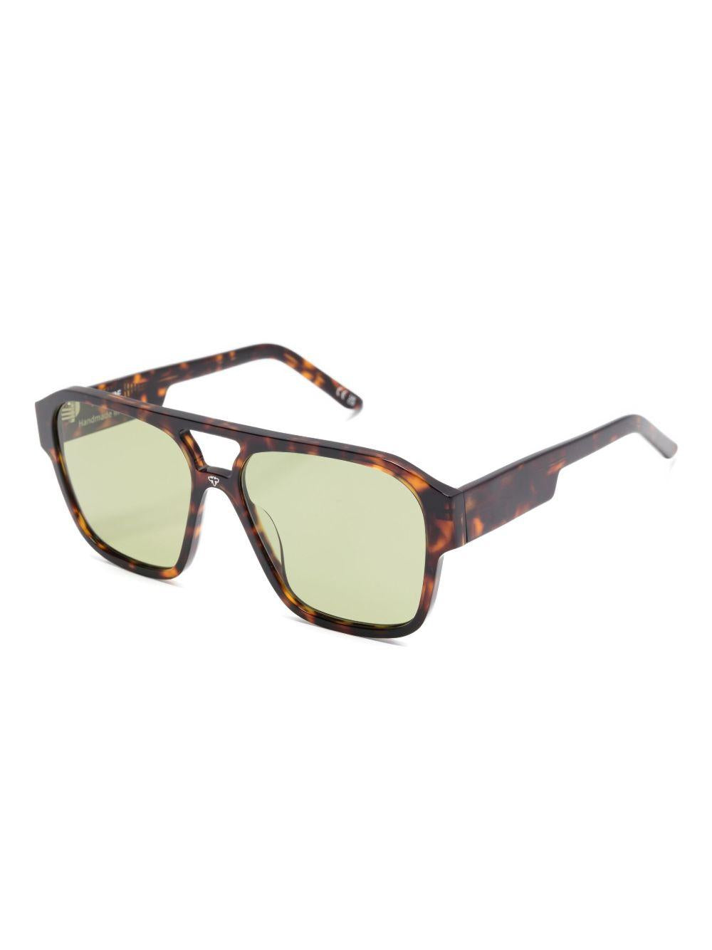 Occhiali da sole Doppioponte Havana Green DOPPIOPONTE HAVANA GREEN FACE HIDE