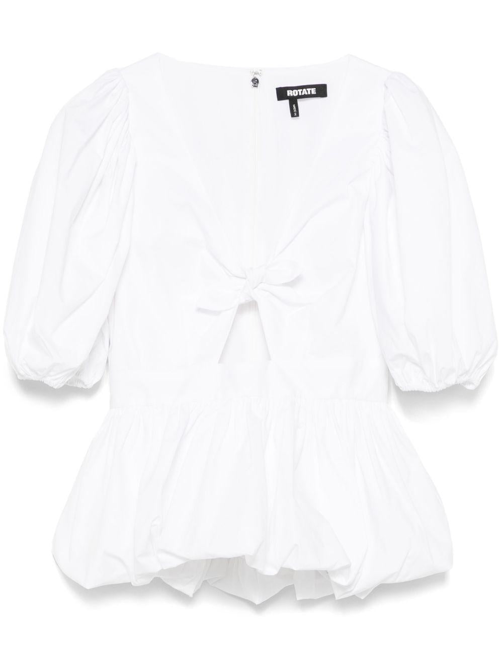 Top con maniche a palloncino 114108400 400 BRIGHT WHITE ROTATE