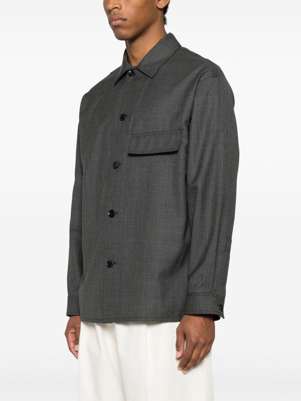 OV1012LF1386 MU099 GREY MELANGE LEMAIRE