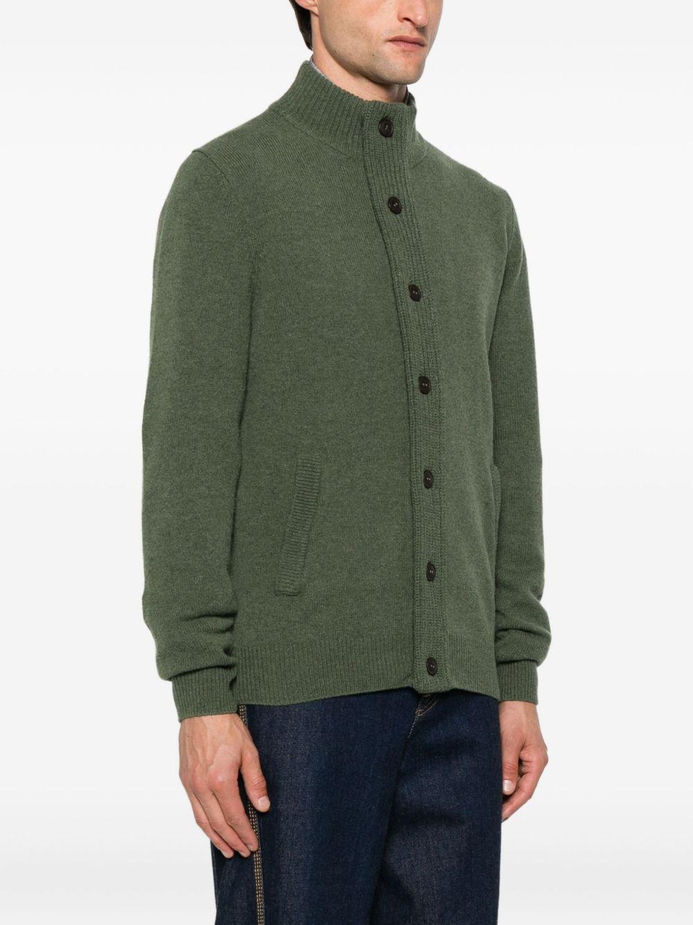 Maglione con zip Patch MKN0731MKN OL51 OLVIE BARBOUR