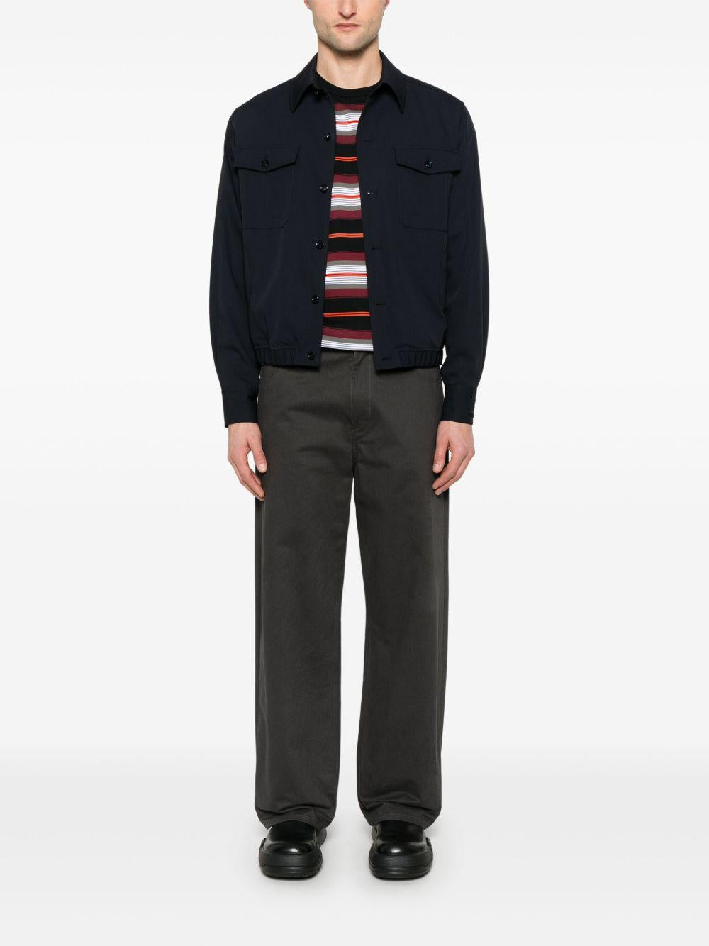 Giacca camicia in lana ESHONORESIF64422 850 LARDINI