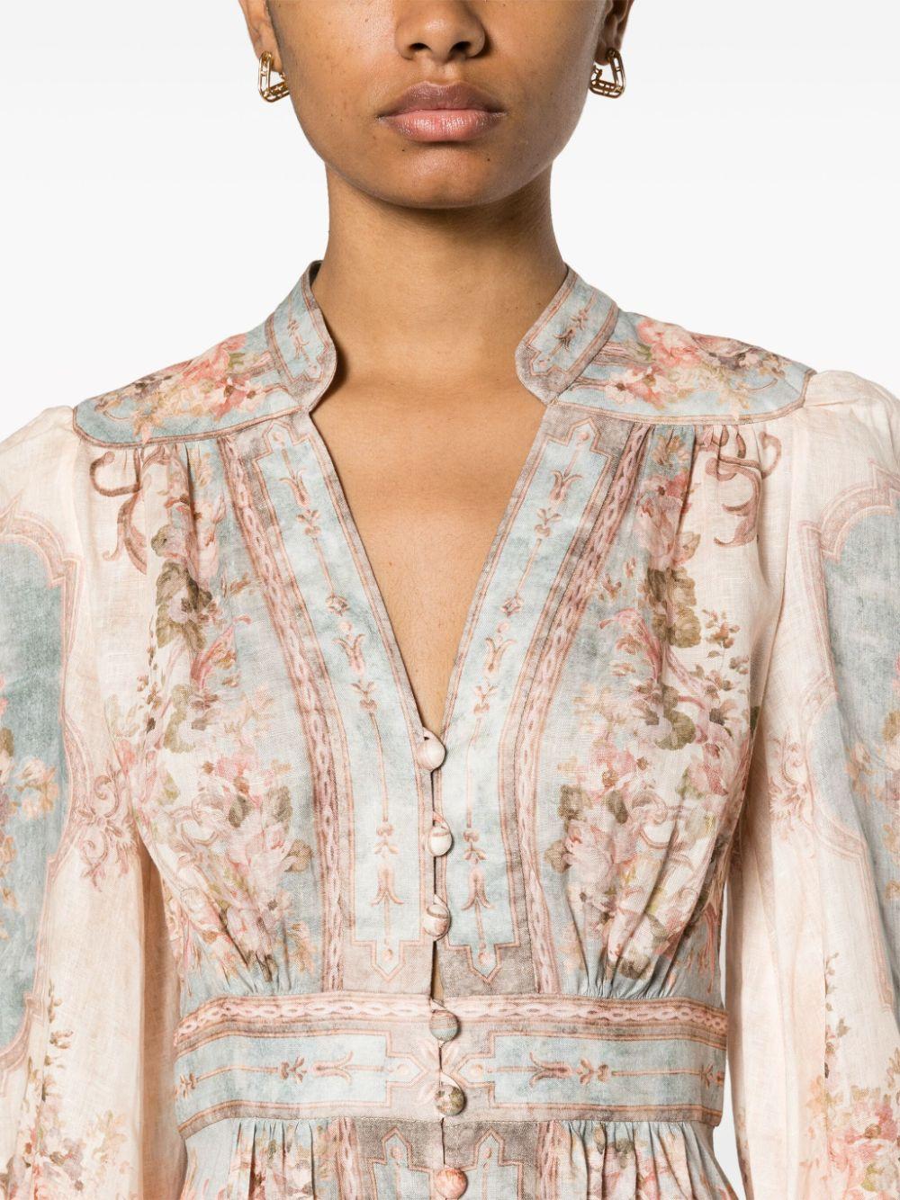 8474DRS242 SKY BLUE ZIMMERMANN