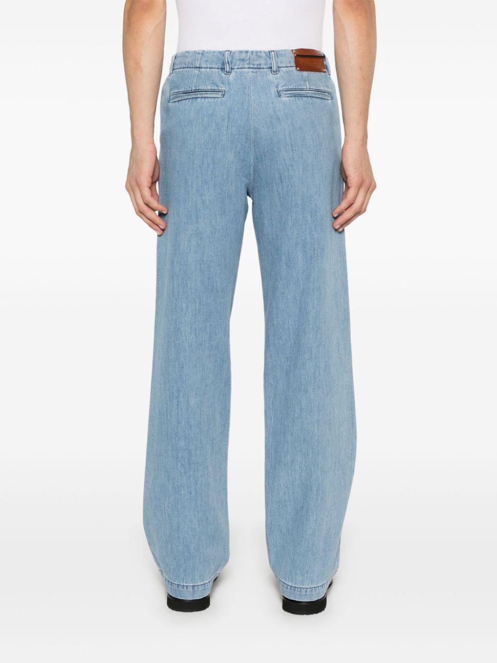 PHILDENIM9378 514 LIGHT BLUE DRIES VAN NOTEN