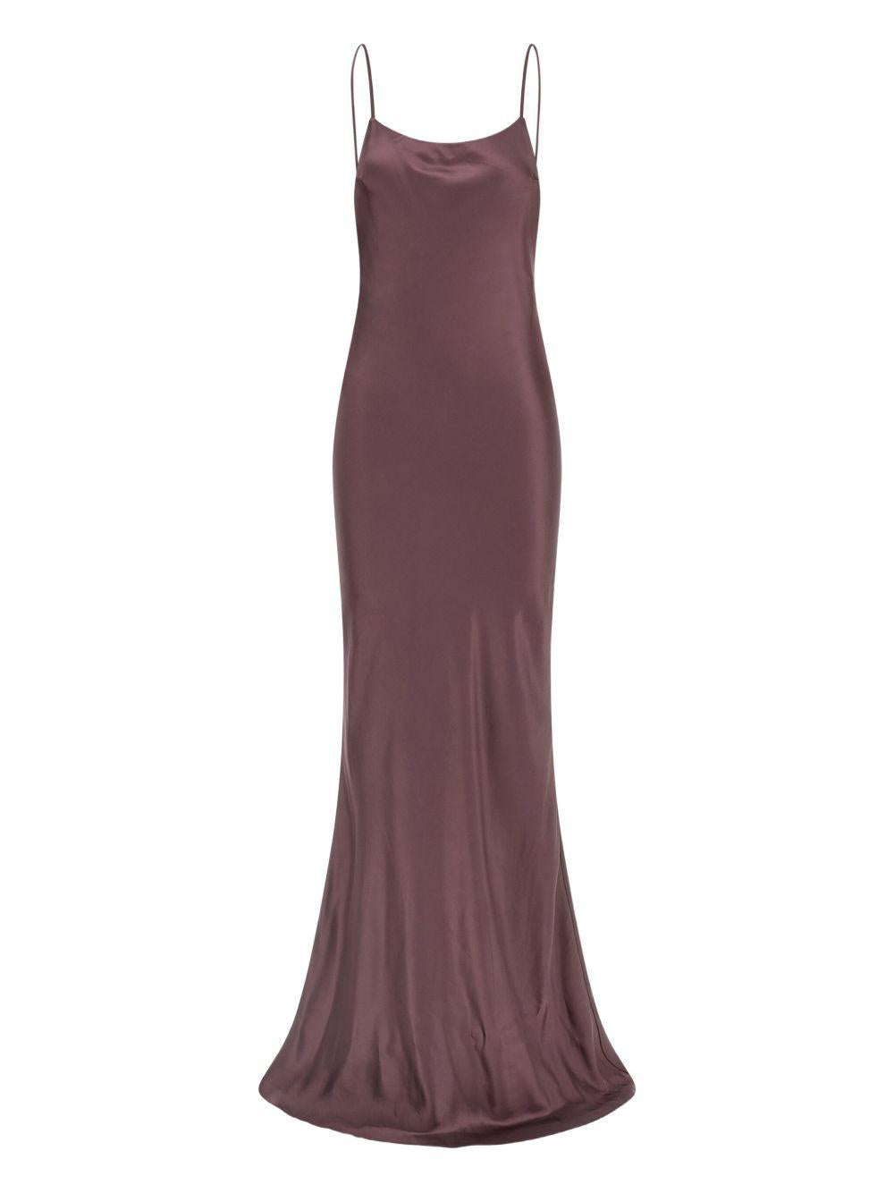 Ninfea Maxi Dress T180130ATNV127 721 MUAVE THE ANDAMANE