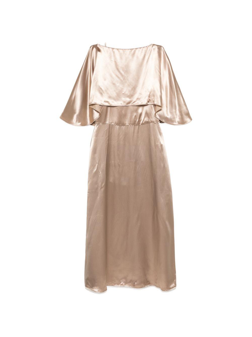 Abito lingerie in satin ABD266F174L909 ACERO FABIANA FILIPPI