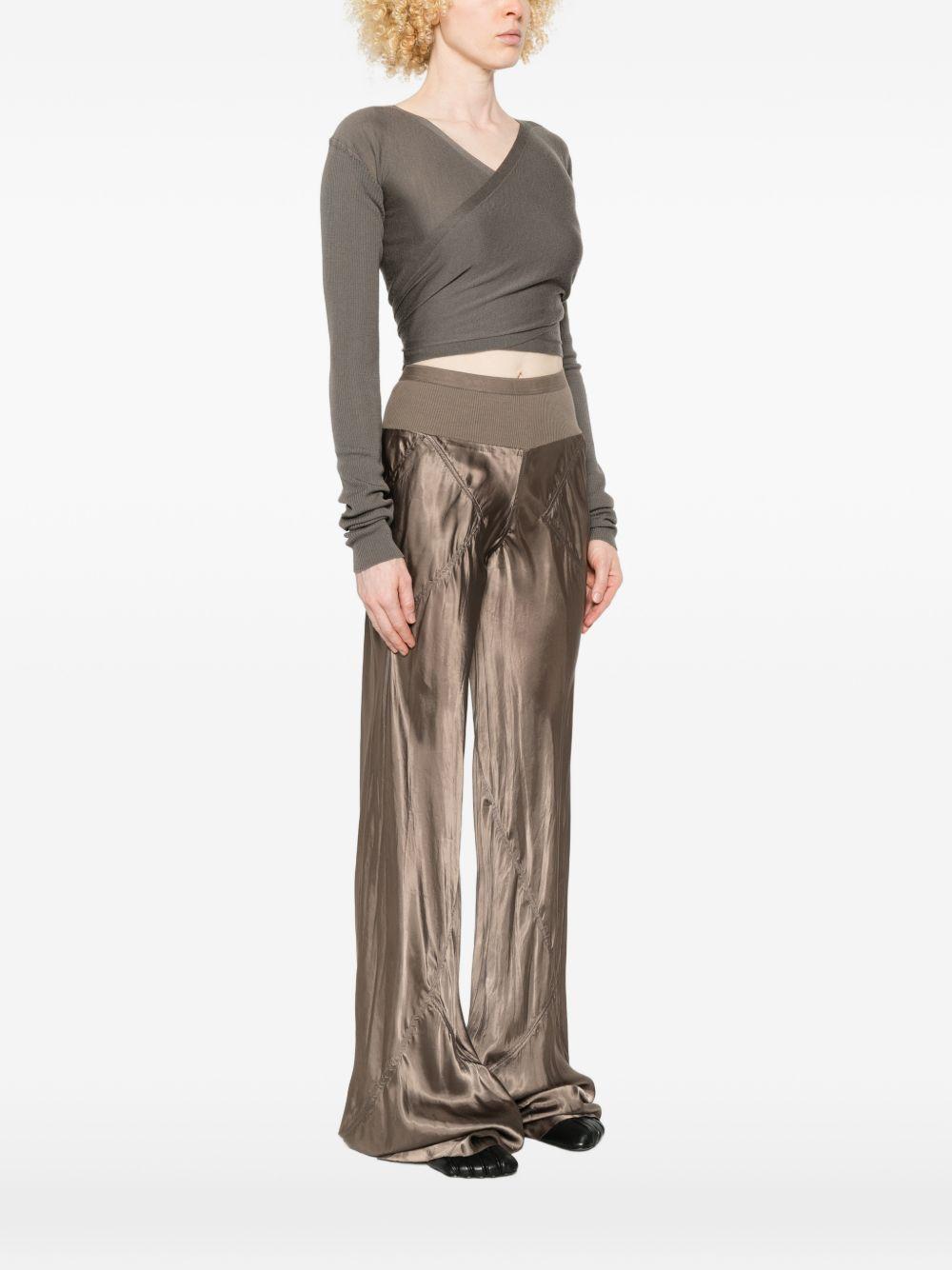 Cardigan cropped a portafoglio RP01F6645M 34 DUST RICK OWENS