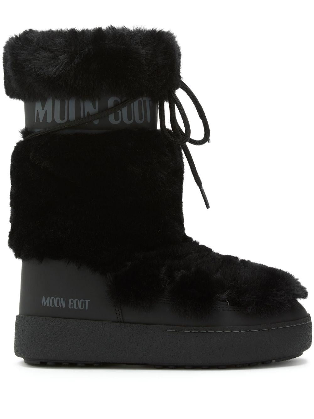 Ltrack High Boots Faux-Fur Nero 80D2450210 N001 BLACK MOON BOOT