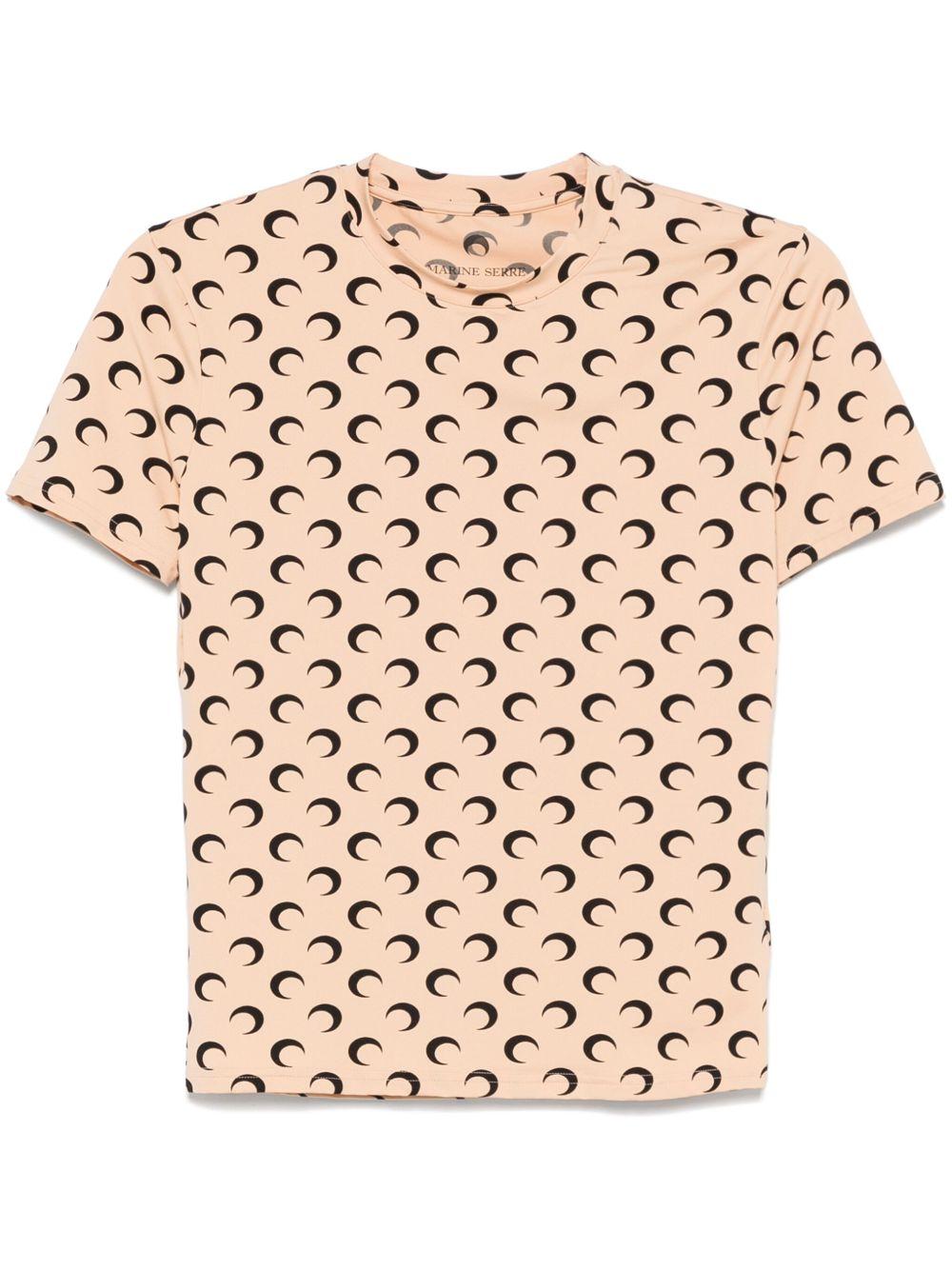 Recycled Moon Jersey SS UTS001ACJER0001 TA10 TAN MARINE SERRE