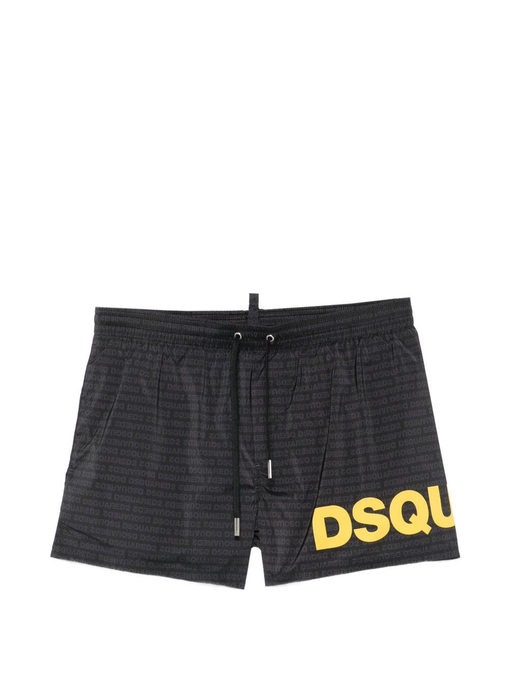 D7B5C6600 014 BLACK YELLOW DSQUARED2
