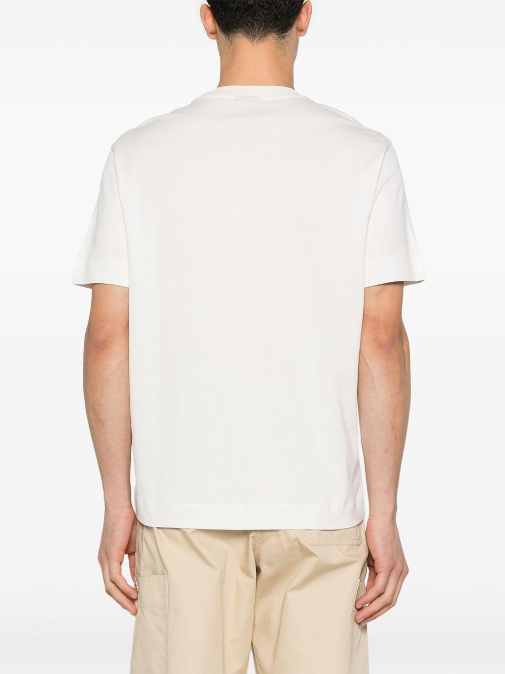 T-shirt con logo ricamato EM000827AF12926 U0003 EMPORIO ARMANI