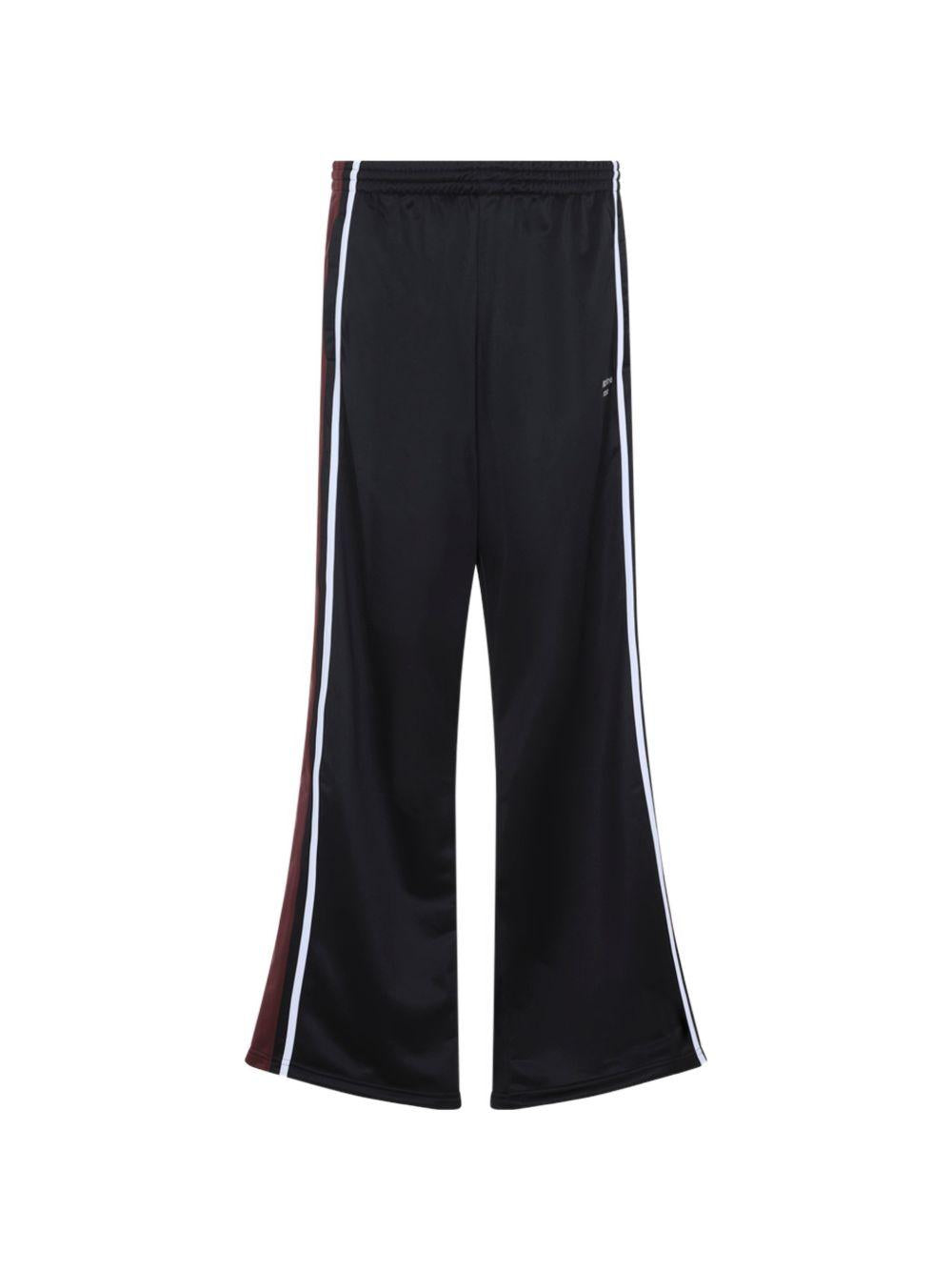 Martine Rose Wide Leg Trackpant 167JT18062 BLACK BURGUNDY MARTINE ROSE