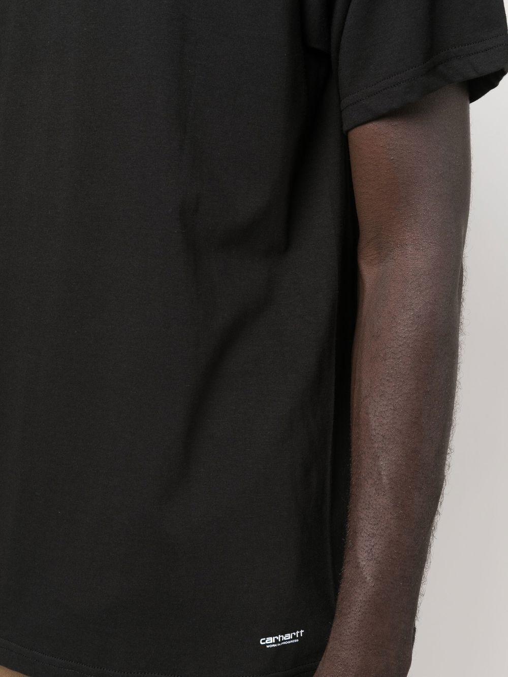 Standard Crew Neck T-Shirt I029370 933XX BLACK CARHARTT WIP