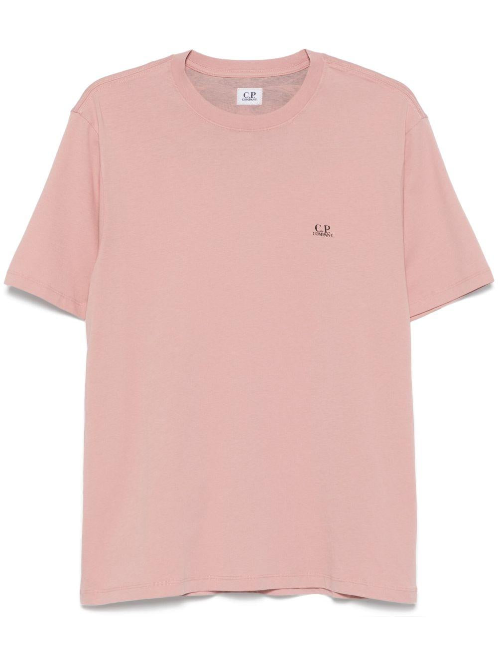 30/1 Jersey Back Goggle T-Shirt 18CMTS030A005100W 520 MISTY ROSE CP COMPANY