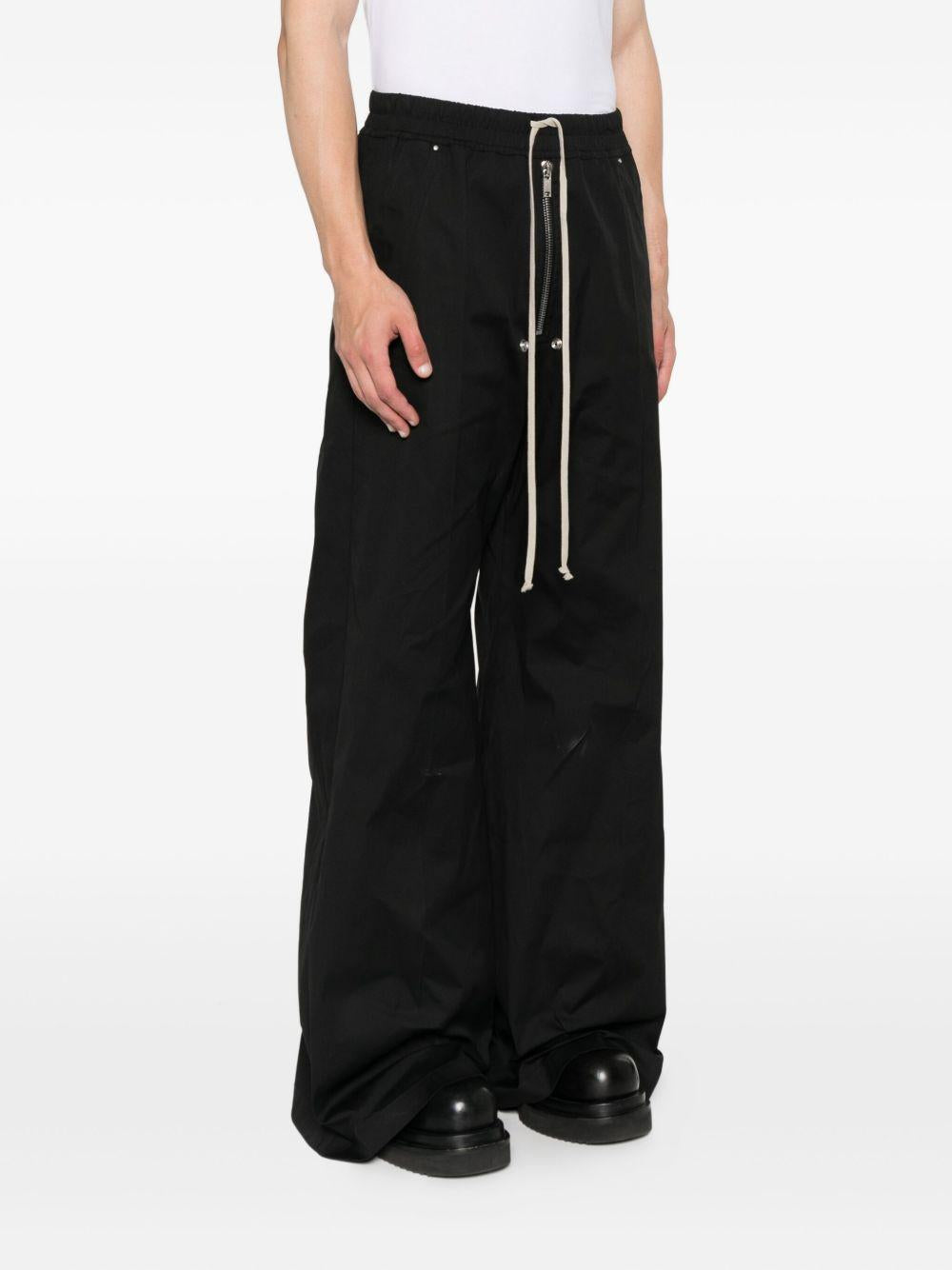 Concordians Wide Bela Pants RU02E1366TE 09 BLACK RICK OWENS