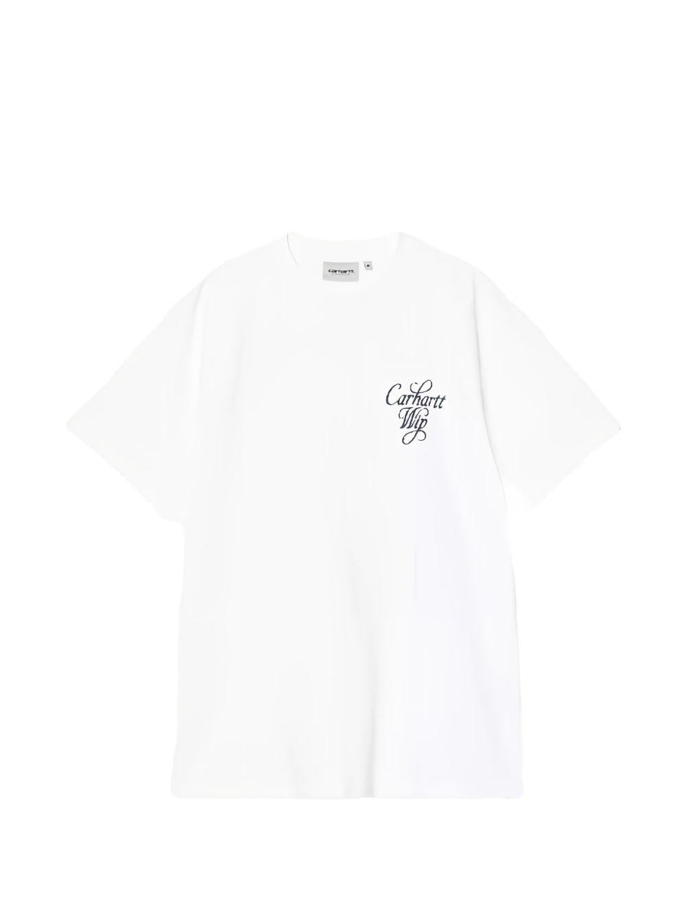 Vestige T-Shirt Organic Cotton I036220 0206 WHITE STONE CARHARTT WIP