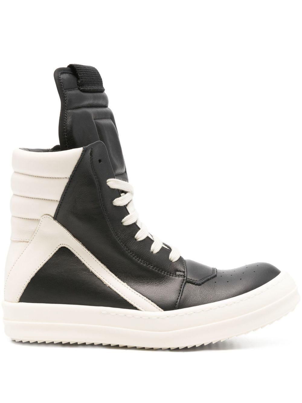 Concordians Geobasket RP02E4894LCO 911 BLACK WHITE RICK OWENS