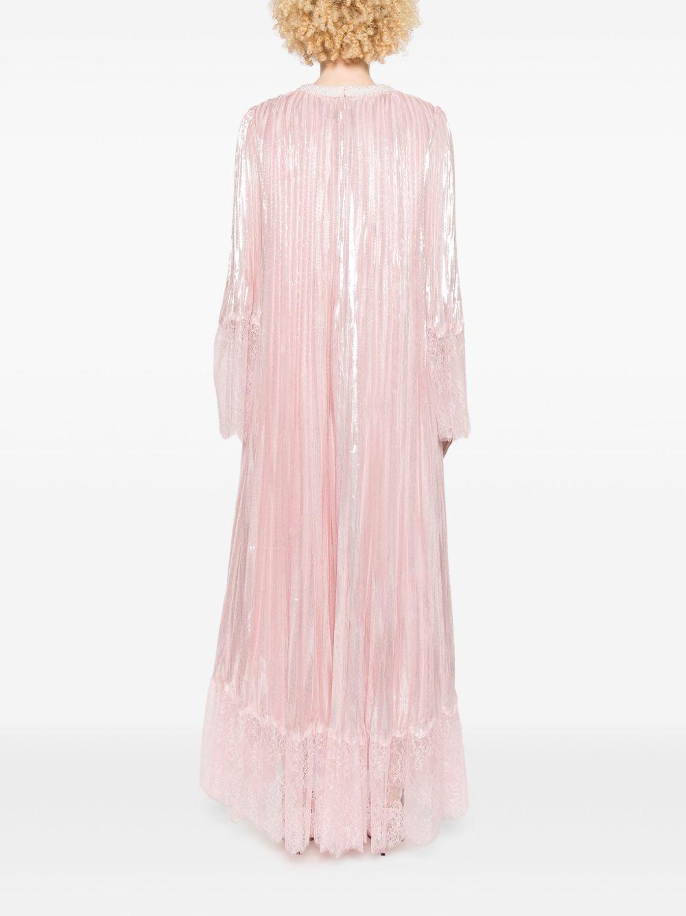 Abito Maxi Metallizzato SS25160XP PINK SELF-PORTRAIT