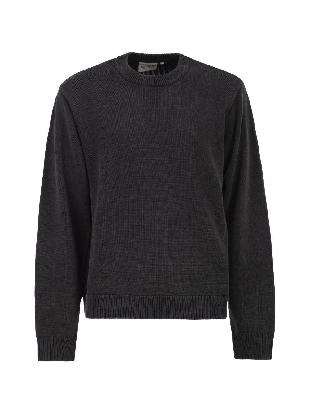Maglia Kori in Cotone I036819 89GD BLACK GARMENT CARHARTT WIP