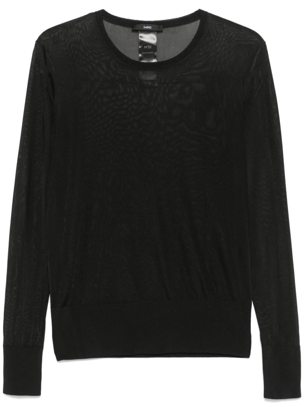 Maglia N°22 Rasato Di Viscrepe SS25N22 RASATO DI VISCREPE SAPIO