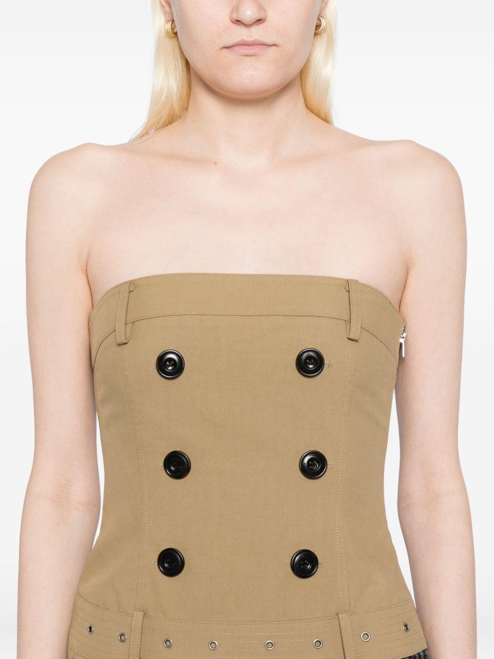 Double Pleats Trench Dress ATB1366W KHAKI ANDERSSON BELL