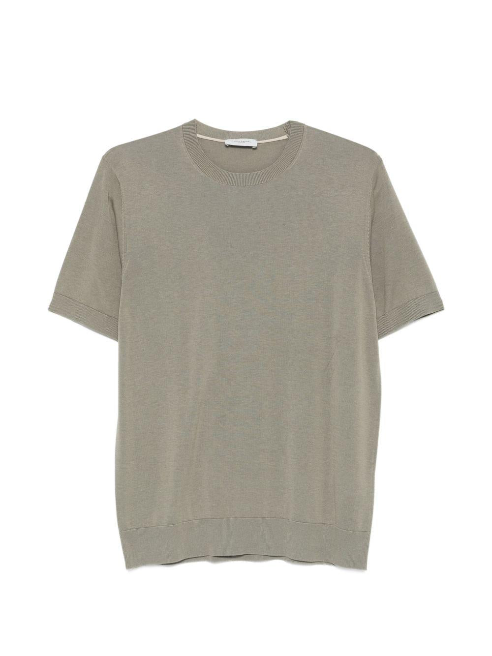 T-shirt in maglia di seta e cotone A010F200 5326 PAOLO PECORA