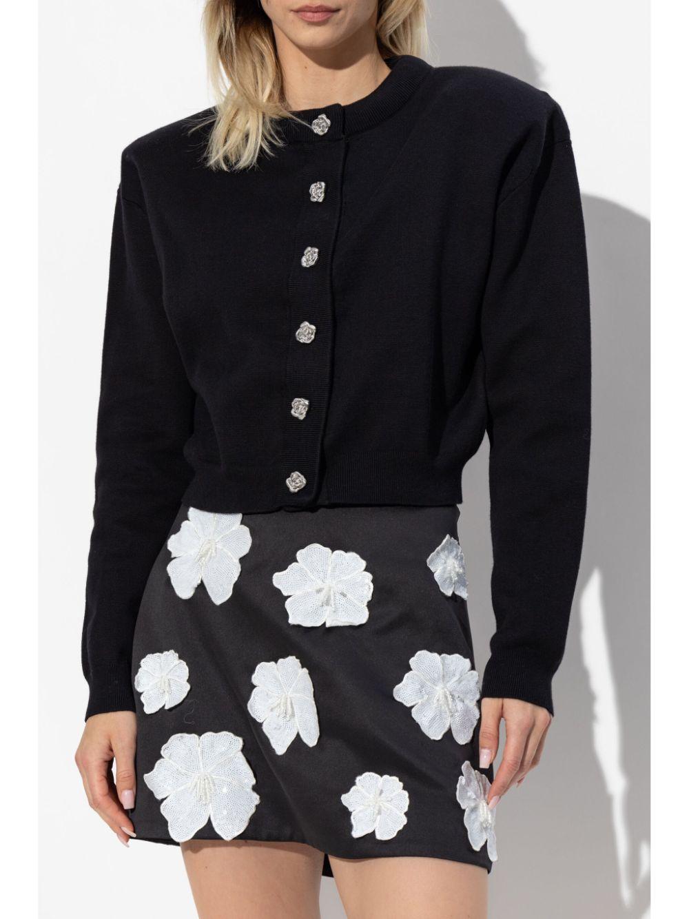 Cardigan Firm 114033100 100 BLACK ROTATE