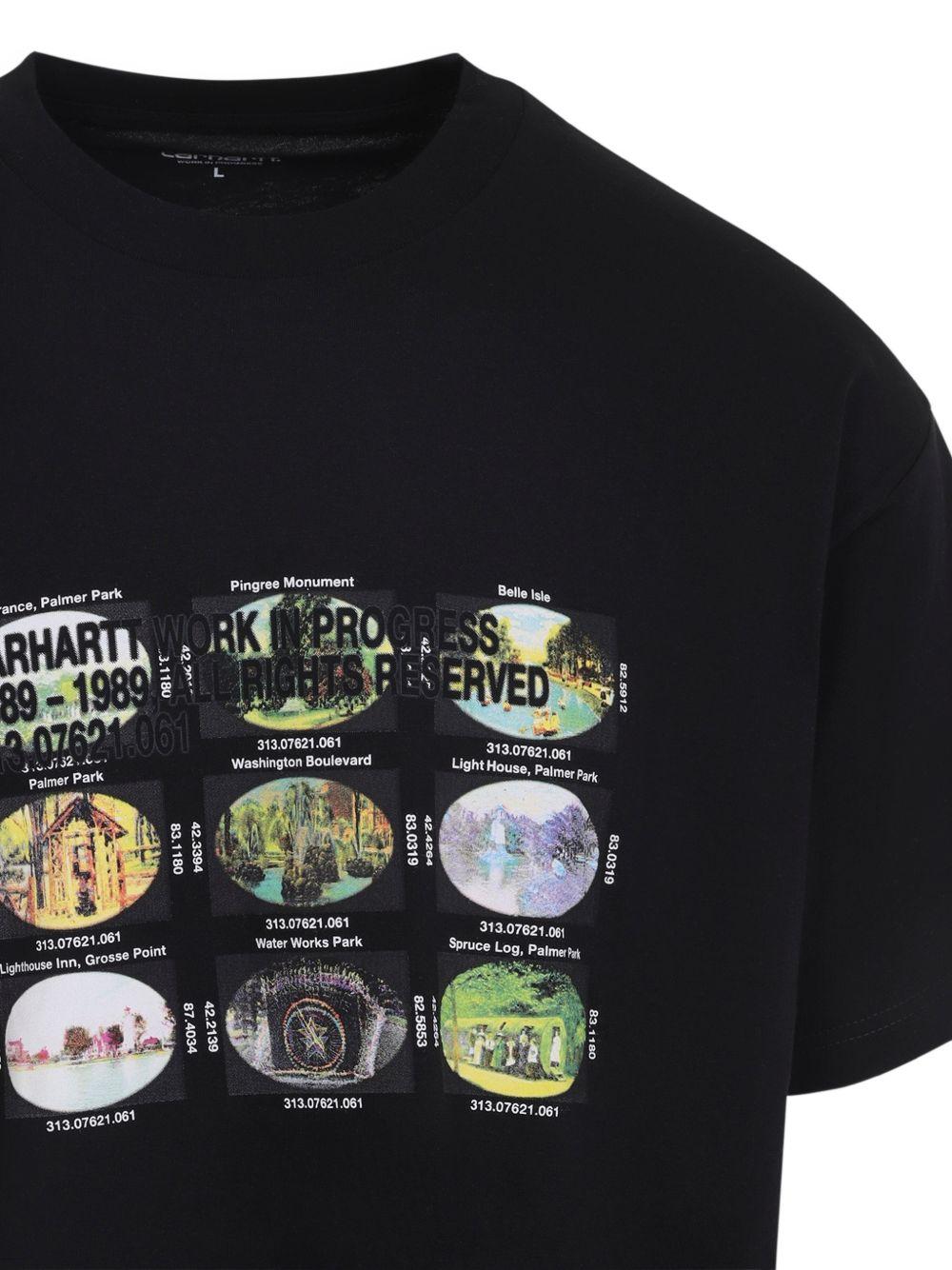 T-shirt a maniche corte. I036901 89XX BLACK CARHARTT WIP