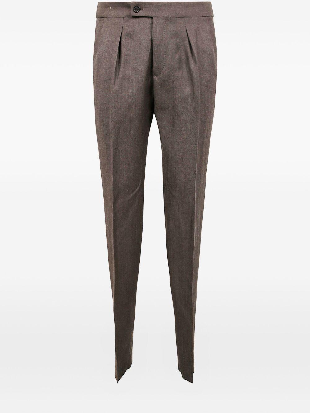 Pantaloni con piega 1T008390440 620 INCOTEX