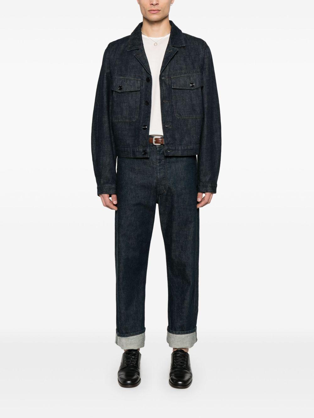 OW1142LD068 BL760 DENIM INDIGO LEMAIRE